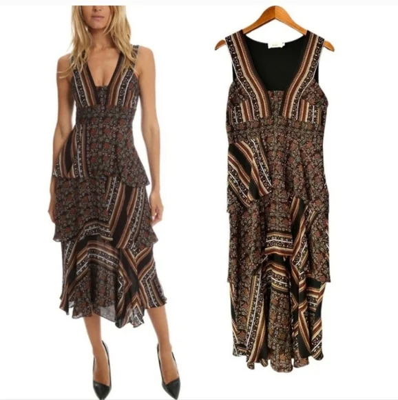 ALC silk dress - Picture 1 of 9